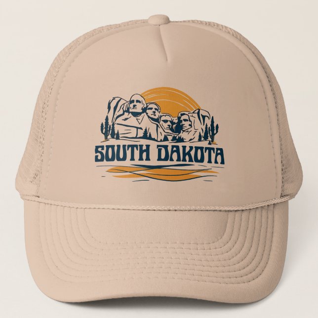 Gorra De Camionero Dakota del Sur Estados Unidos de América (Anverso)