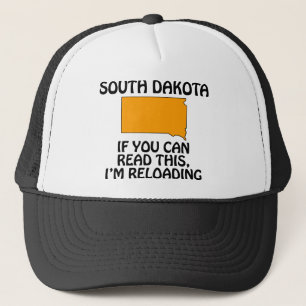 Gorra De Camionero Dakota del Sur - si usted puede leer esto, estoy