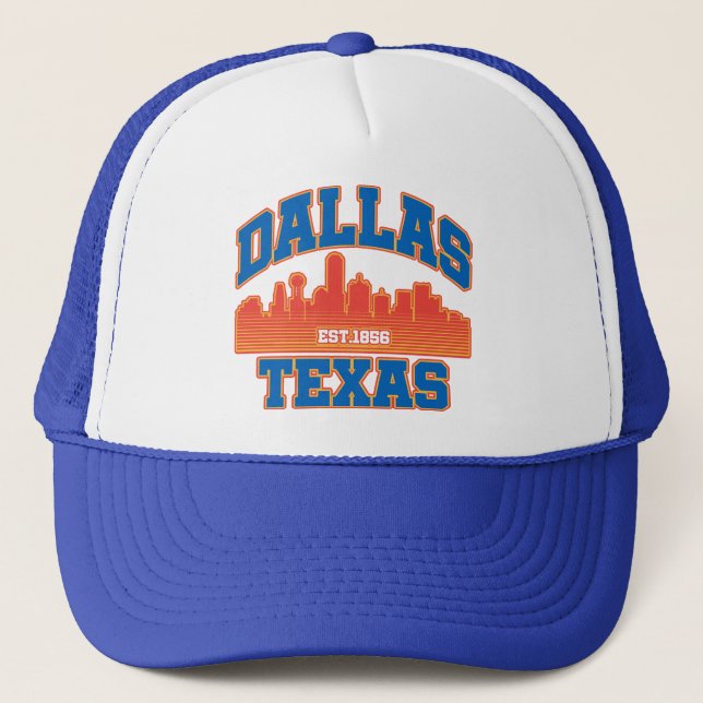 Gorra De Camionero Dallas, Texas (Anverso)