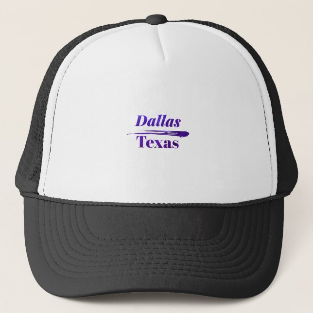 Gorra De Camionero Dallas Texas (Anverso)