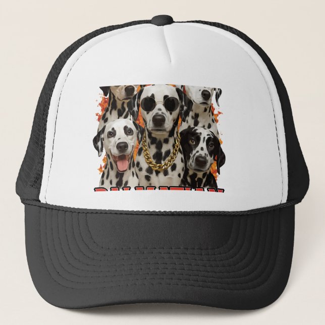 Gorra De Camionero Dálmata (Anverso)