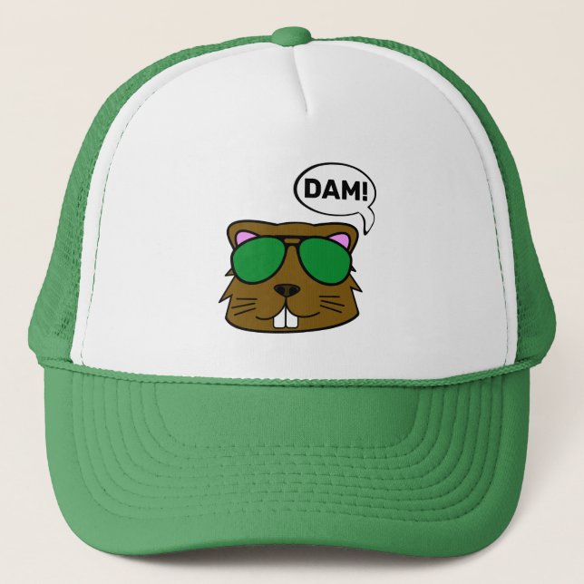 Gorra De Camionero Dam Beaver (Anverso)