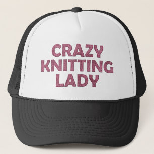 Gorra De Camionero Dama de punto loca