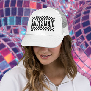 Gorra De Camionero Damas de Honor Retro para Viaje de Chicas