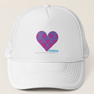 Gorra De Camionero Damasco 4 Aguamarina-Púrpuras