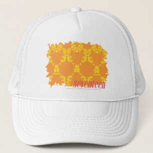 Gorra De Camionero Damasco 4 naranja-amarillos