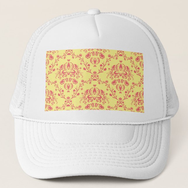 Gorra De Camionero Damasco de mantequilla y fresa (Anverso)
