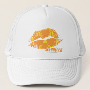 Gorra De Camionero Damasco naranja-amarillo