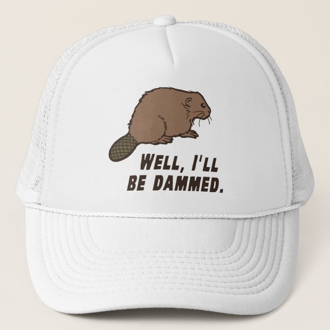 Gorra De Camionero Dammed Beaver (Anverso)