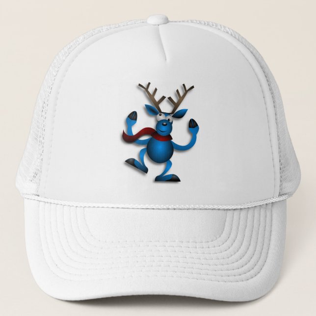 GORRA DE CAMIONERO DANCING REINDEER (Anverso)