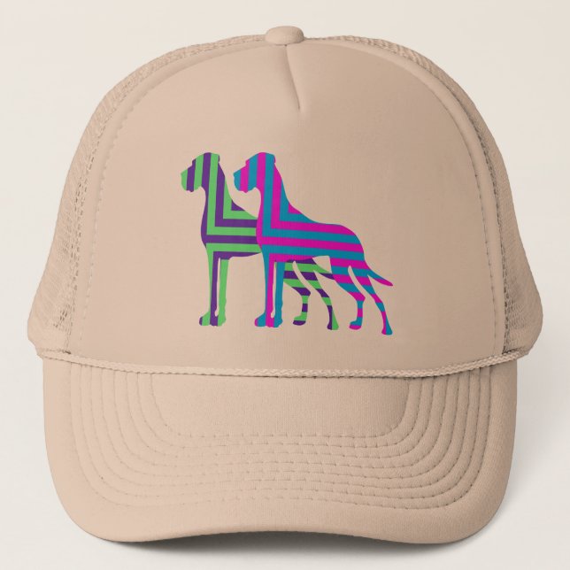 Gorra De Camionero Daneses Gigantes (Anverso)
