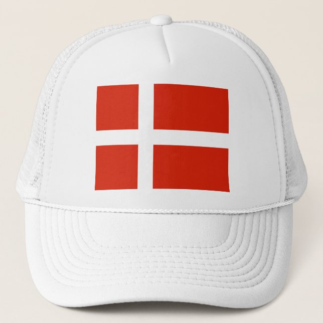Gorra De Camionero Dannebrog; La bandera oficial de Dinamarca (Anverso)