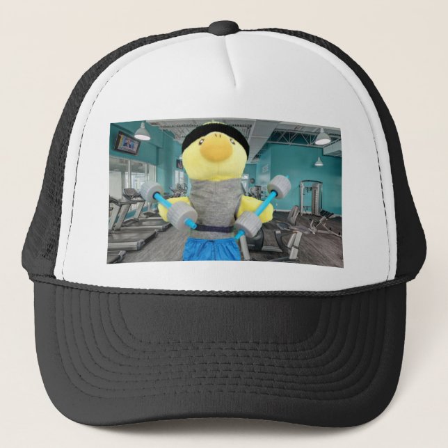 Gorra De Camionero Danny Duck en el gimnasio (Anverso)