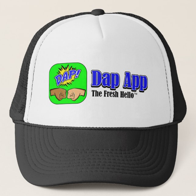 GORRA DE CAMIONERO DAP APP TAGLINE (Anverso)