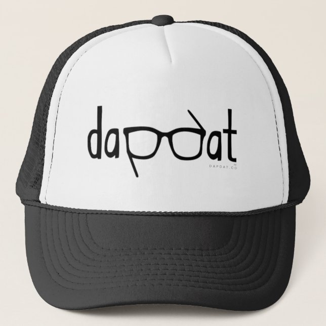 Gorra De Camionero DapDat_Logo_Spectacles (Anverso)