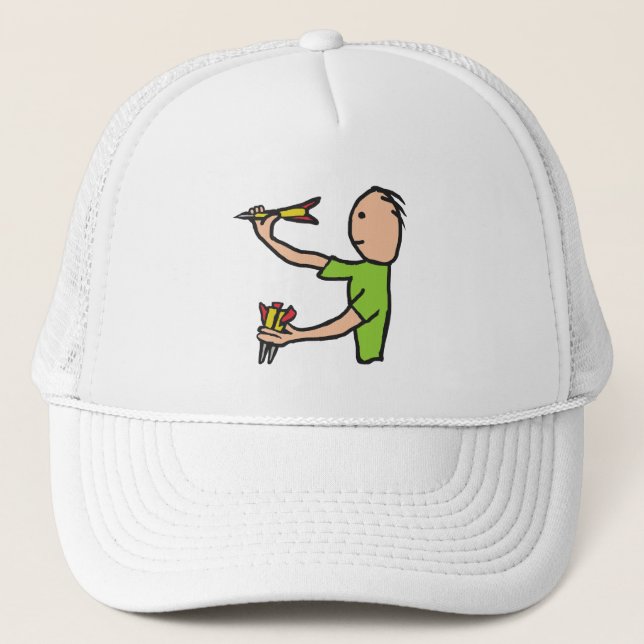 Gorra De Camionero Dardos (Anverso)
