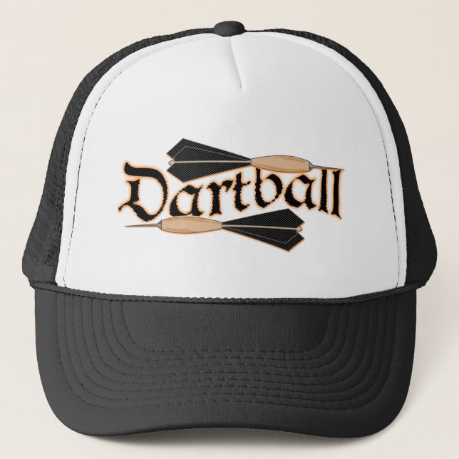 Gorra De Camionero Dardos de Dartball (Anverso)