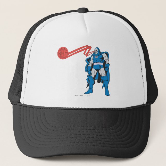 Gorra De Camionero Darkseid Usa Poderes Pesivos (Anverso)