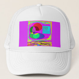 Gorra De Camionero Darle a la paz una oportunidad de colores rojo y a
