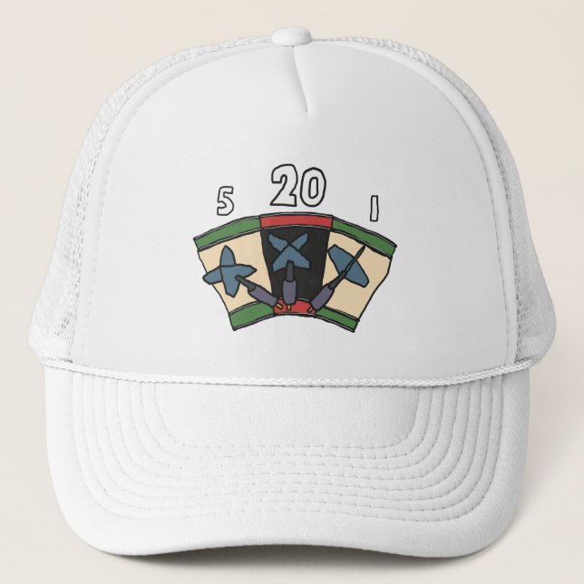 Gorra De Camionero Darts 180 (Anverso)