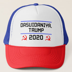 Gorra De Camionero Dasvidaniya Trump 2020