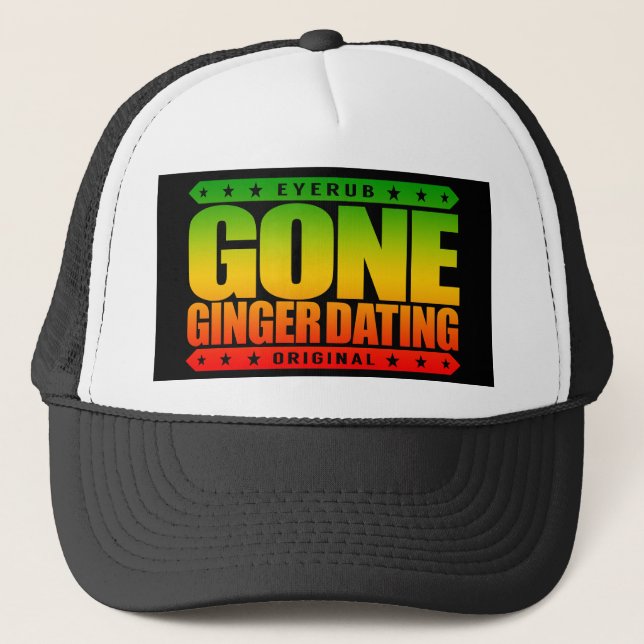 Gorra De Camionero DATACIÓN IDA del JENGIBRE - Redheads ardientes del (Anverso)