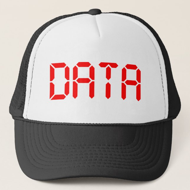 GORRA DE CAMIONERO DATOS DIGITALES (Anverso)