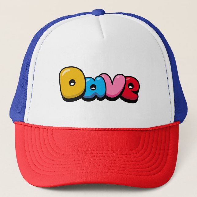 Gorra De Camionero Dave (Anverso)