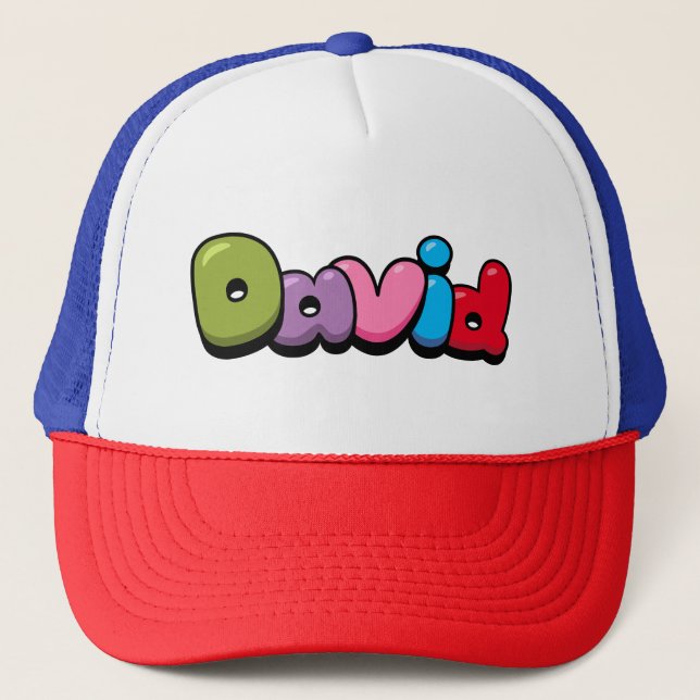 Gorra De Camionero David (Anverso)