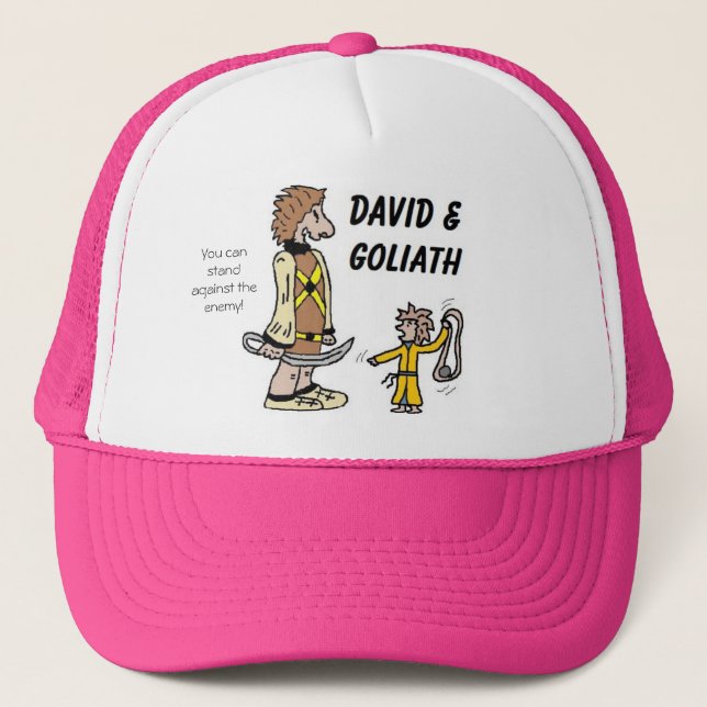 Gorra De Camionero David and Goliath (Anverso)
