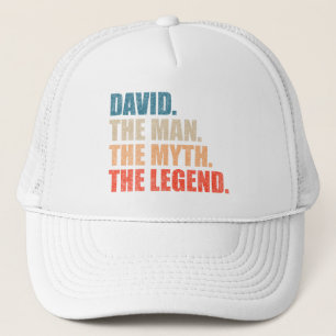 Gorra De Camionero David El Hombre El Mito La Leyenda