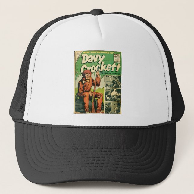 Gorra De Camionero Davy Crockett (Anverso)