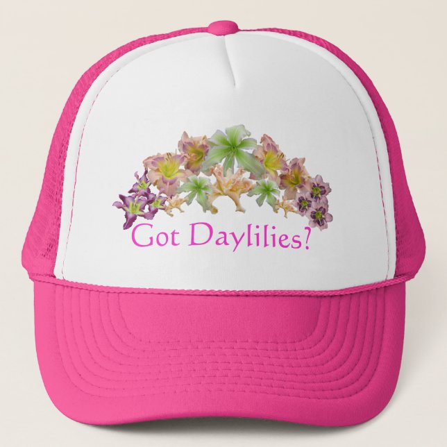 Gorra De Camionero ¿Daylilies conseguidos? (Anverso)