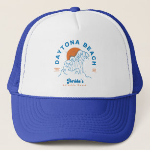 GORRA DE CAMIONERO DAYTONA BEACH FLORIDA SUMMER WAVES VACATION