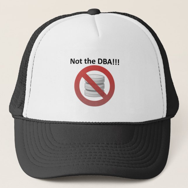 GORRA DE CAMIONERO DBA (Anverso)