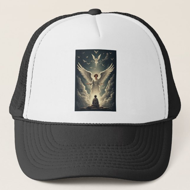 Gorra de camionero de Ángeles Celestiales Glorioso (Anverso)