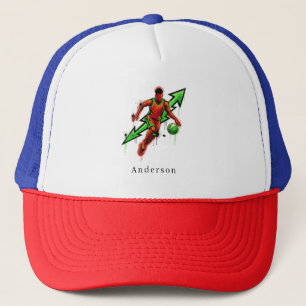 Gorra de camionero de baloncesto personalizada de