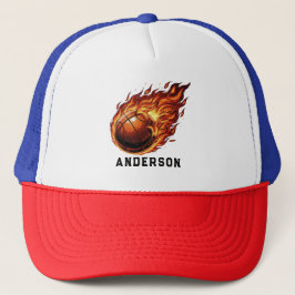 Gorra de Camionero de Baloncesto Personalizada Ver