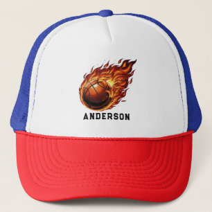 Gorra de Camionero de Baloncesto Personalizada Ver