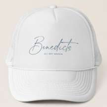 Gorra de camionero de Benedict