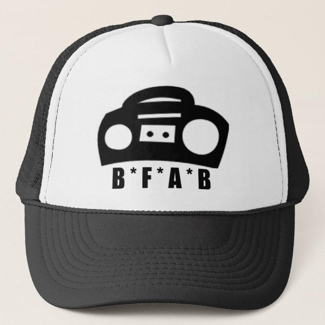 Gorra De Camionero ~ de BFAB llevado de un boombox (Anverso)