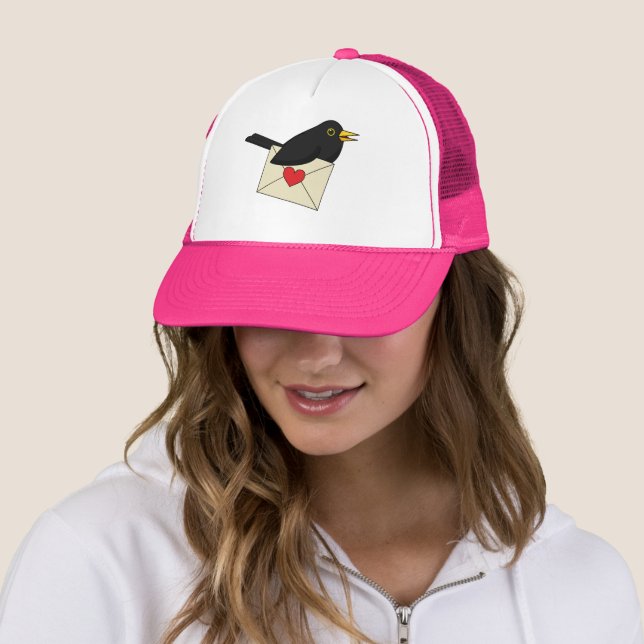 Gorra De Camionero De Blackbird con amor (In situ)