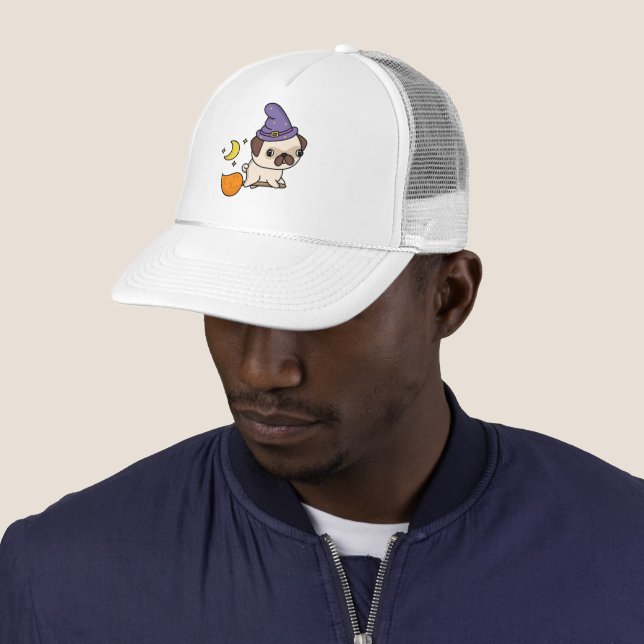 Gorra de camionero de bruja Puggy (In situ)