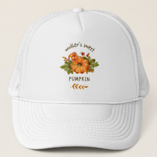 Gorra de camionero de calabaza dulce madre