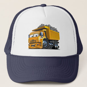 Gorra de camionero de camión de dibujos animados