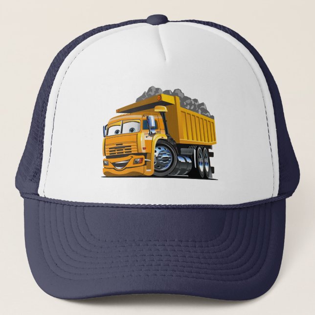 Gorra de camionero de camión de dibujos animados (Anverso)