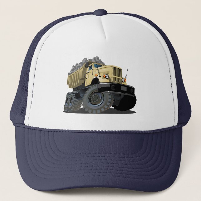 Gorra de camionero de camión de dibujos animados (Anverso)