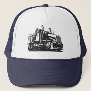 Gorra de camionero de camión de dibujos animados