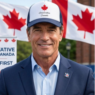 Gorra de camionero de Canadá conservador
