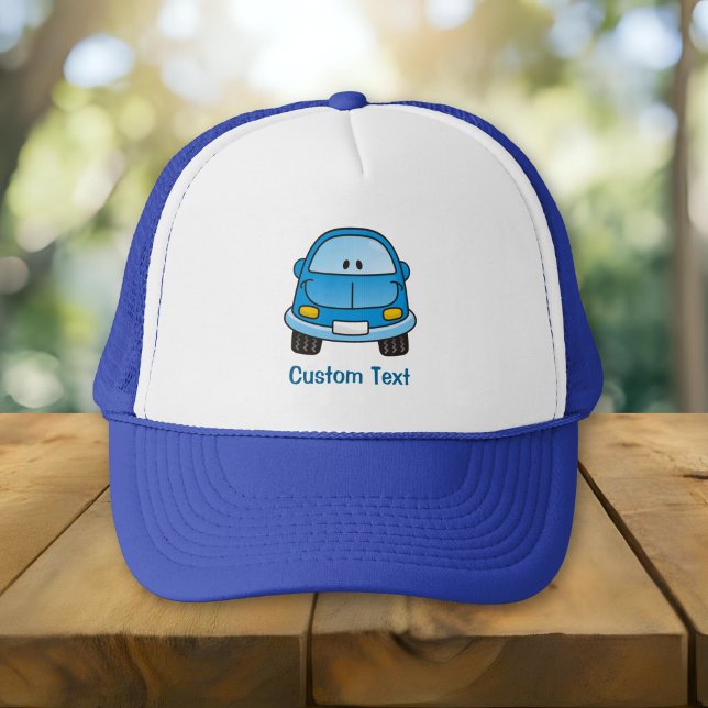 Gorra de camionero de coche de dibujos animados az (Subido por el creador)